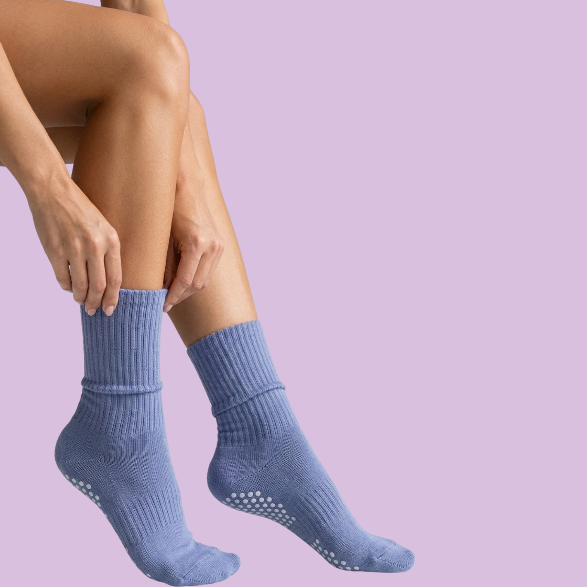 Lot de 3 Chaussettes Antidérapantes
